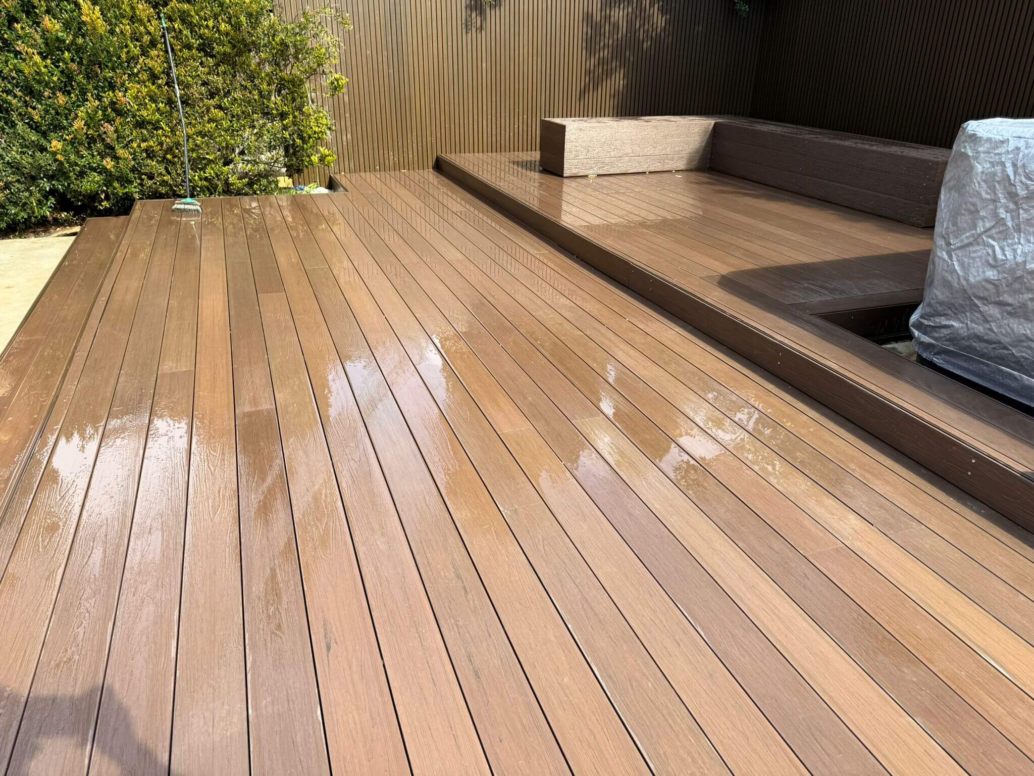 Complete backyard landscape transformation in Sydney